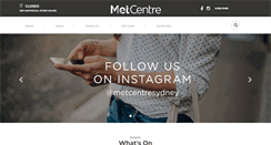 Desktop Screenshot of metcentre.com.au